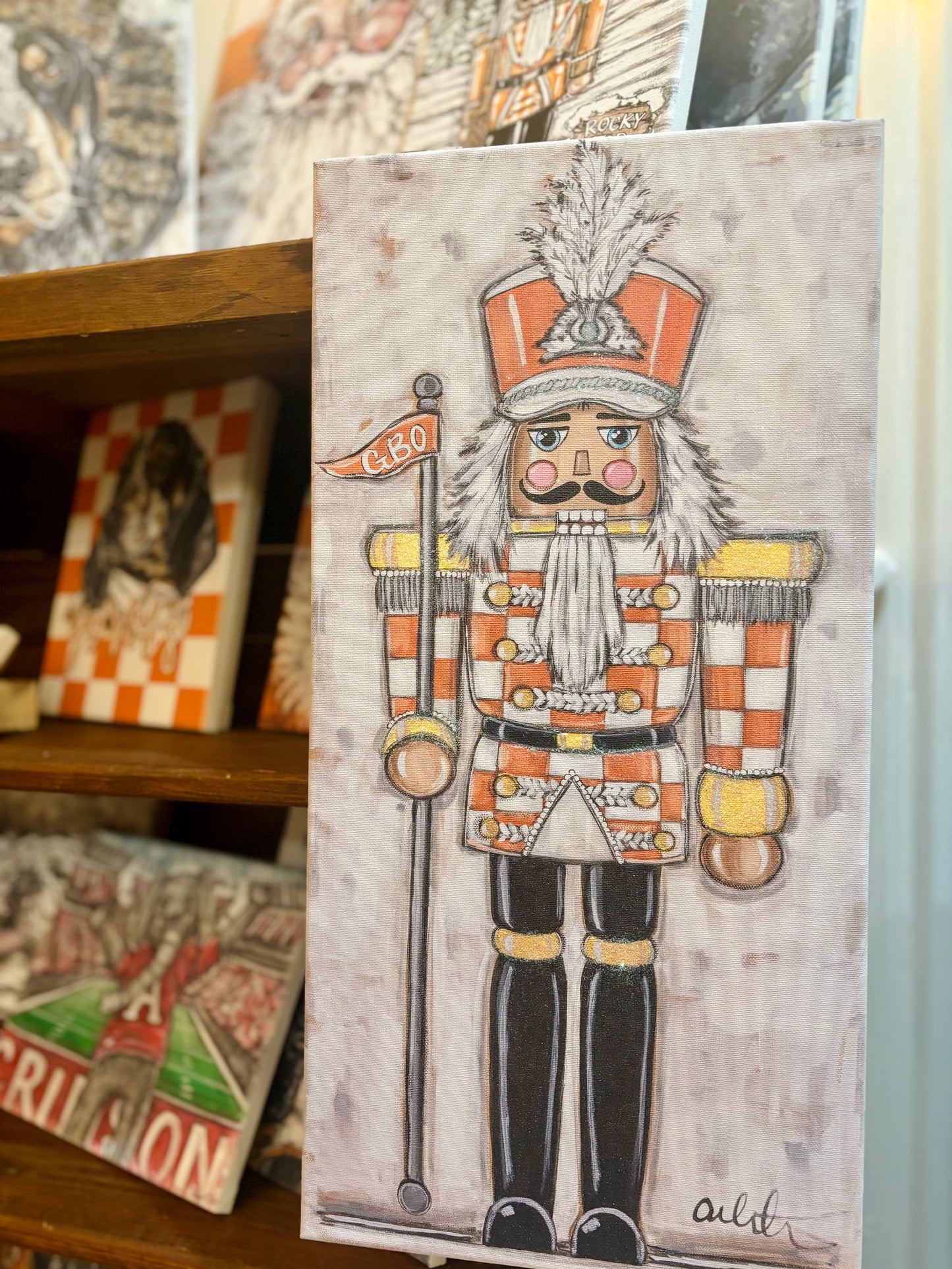 Tennessee Nutcracker Canvas Print 10x20