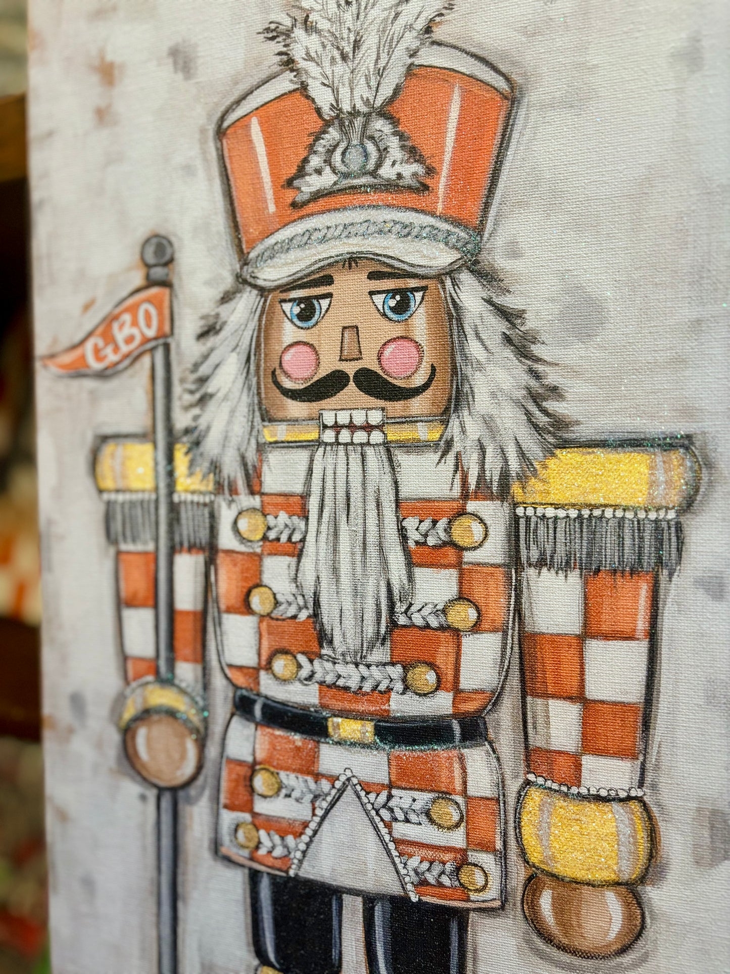Tennessee Nutcracker Canvas Print 10x20