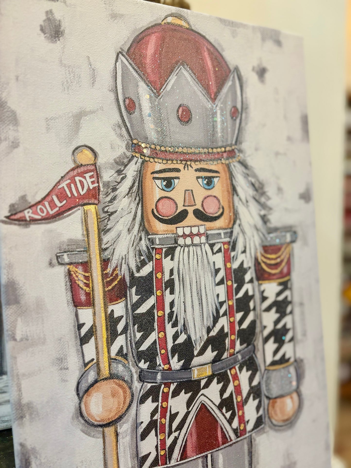 Bama Nutcracker Canvas Print 10x20