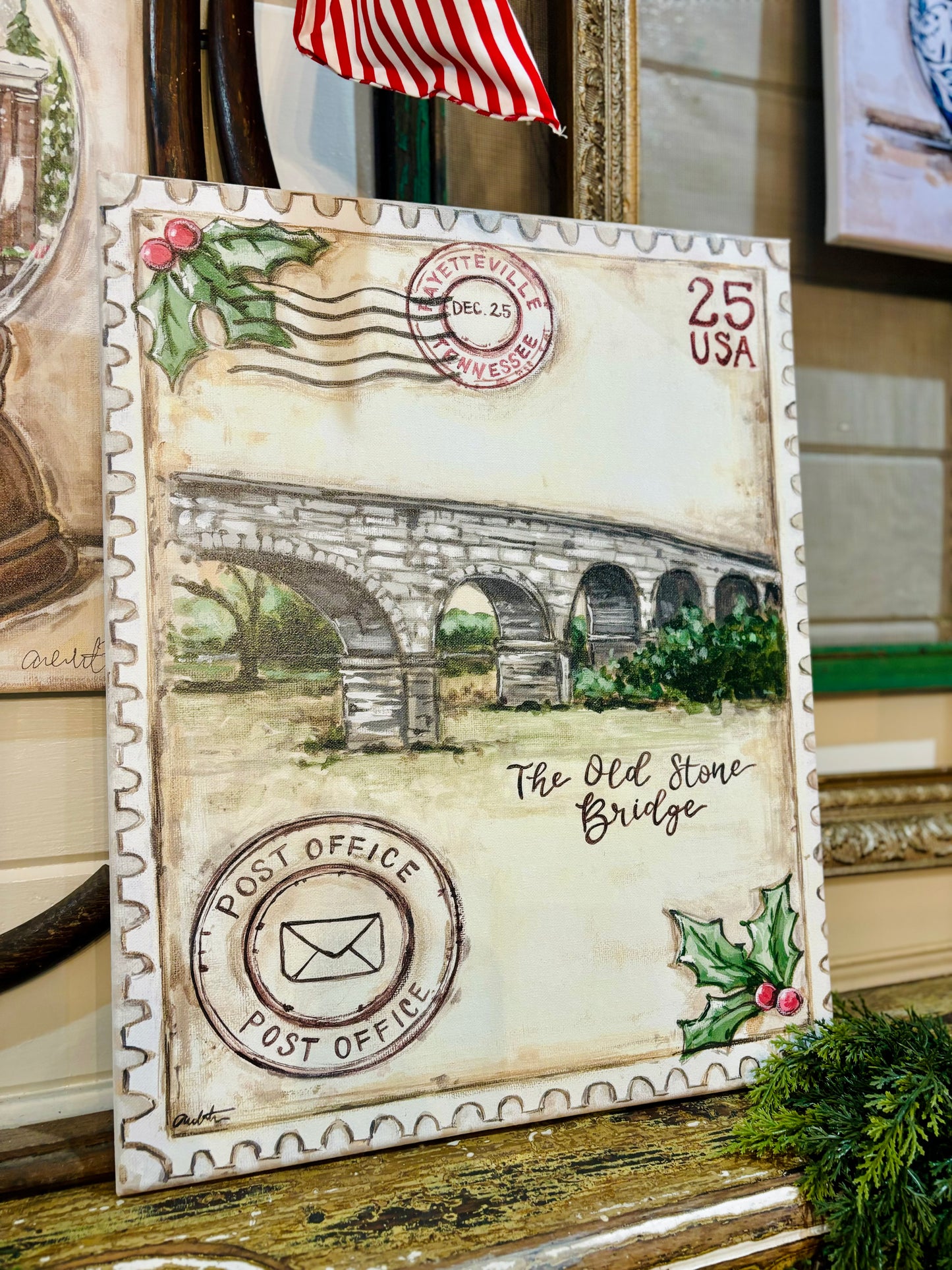 The Old Stonebridge Canvas Print