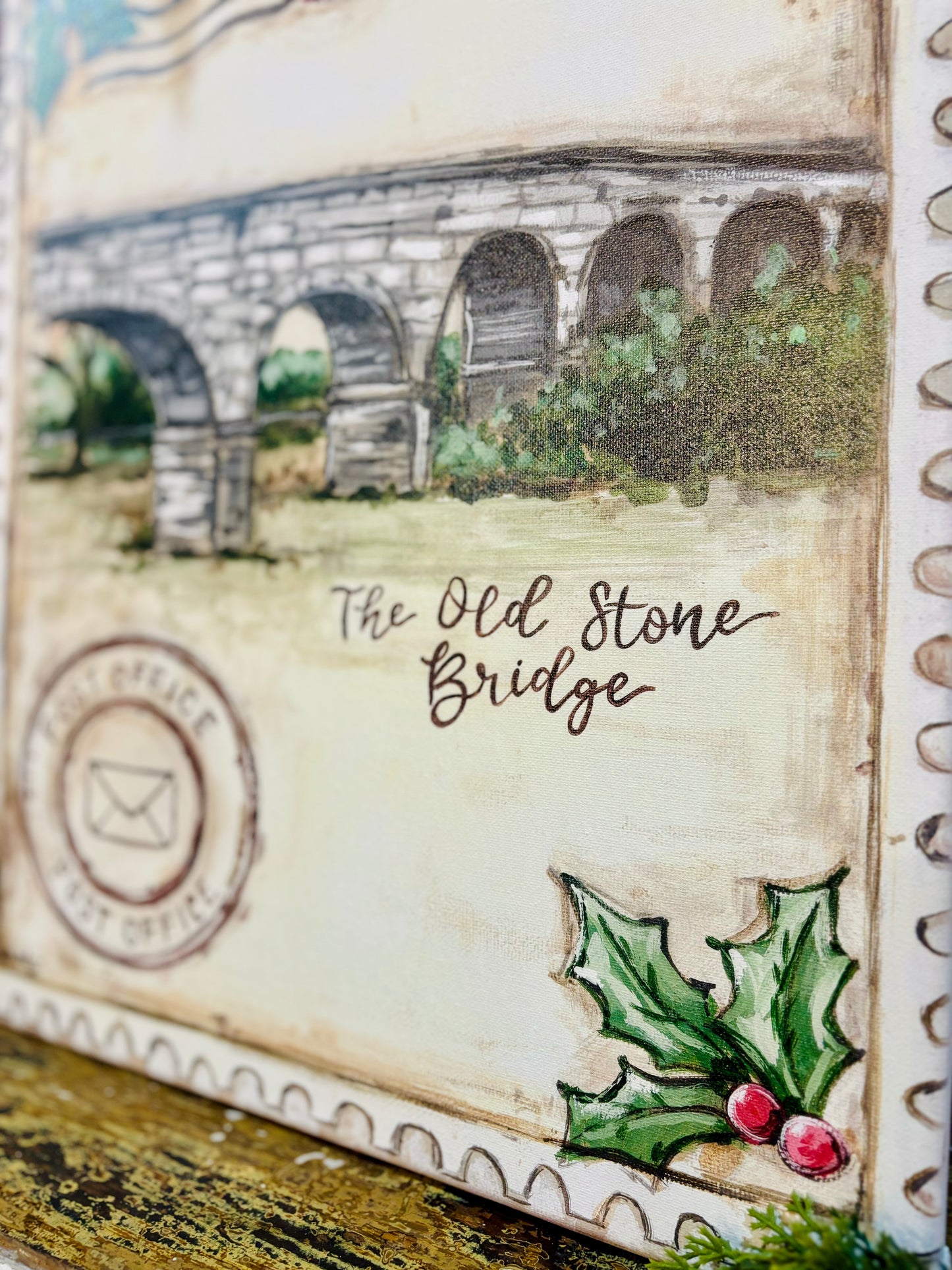The Old Stonebridge Canvas Print