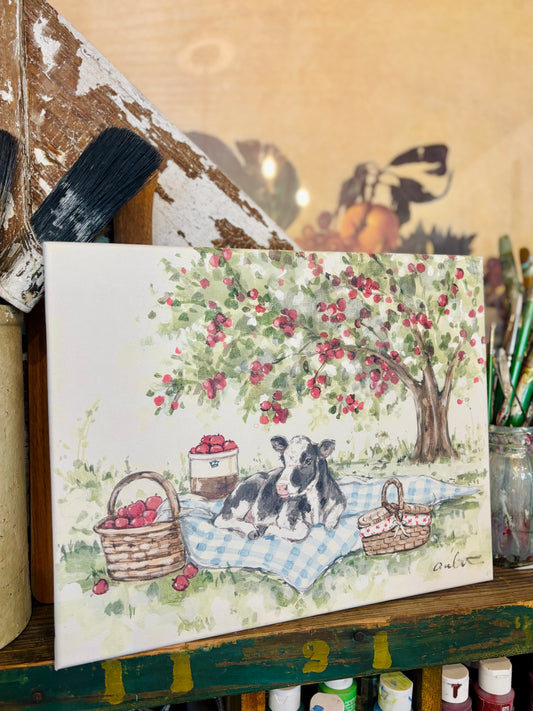 Apple Pickin’ Canvas Print