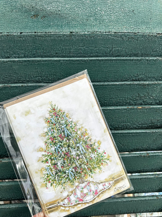 Colorful Tree and Quilt Cards
