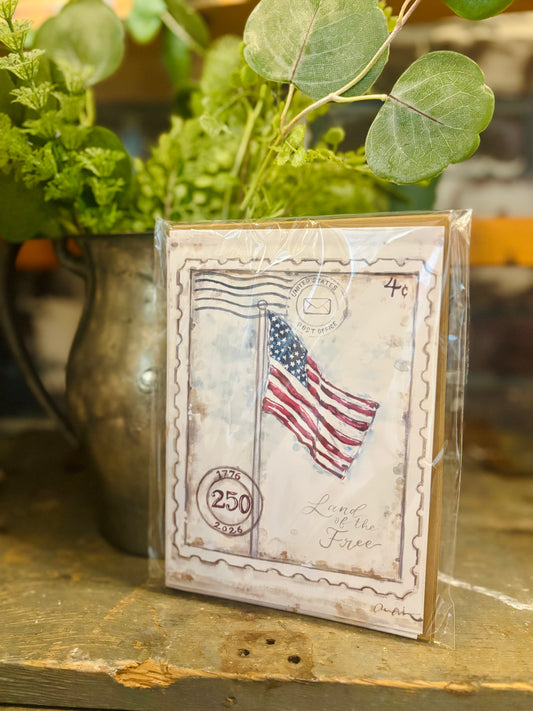 Patriotic Stamp Cards