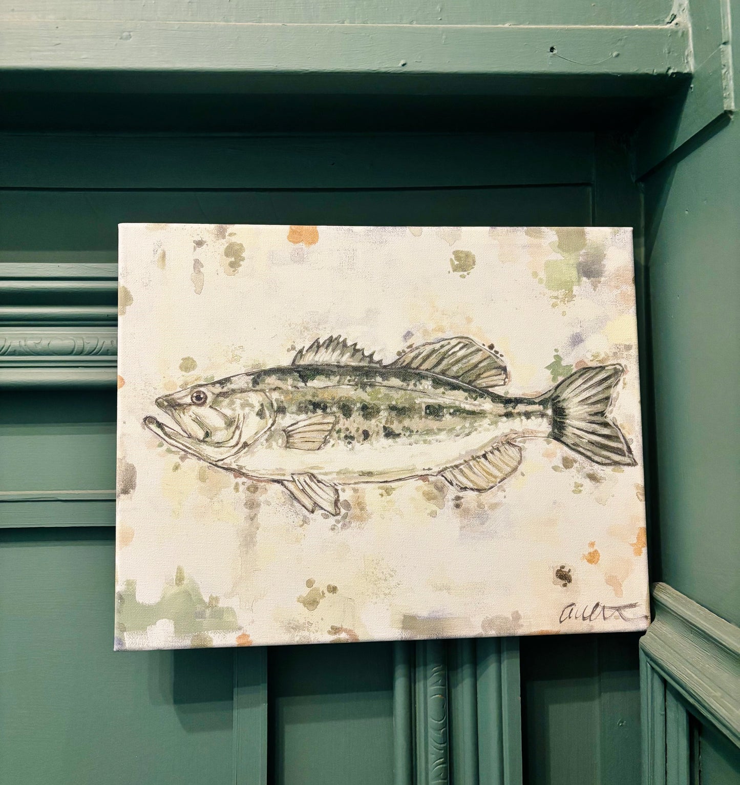Bass Canvas Print