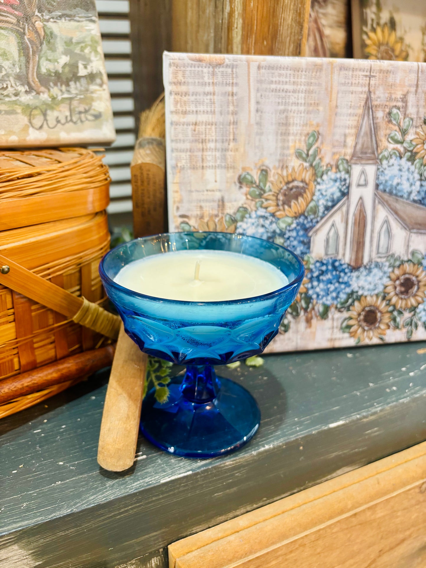 Blue Goblet