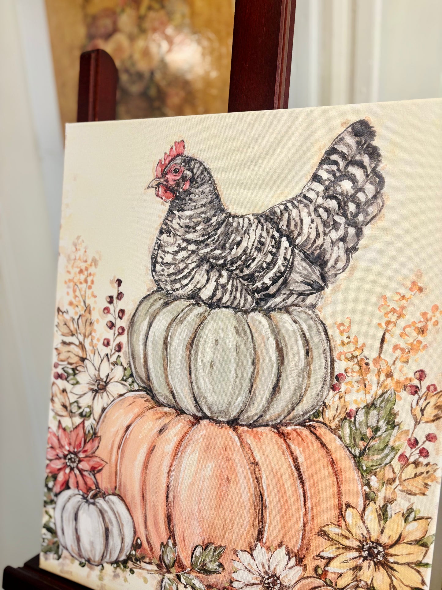 Fall Nestin Canvas Print