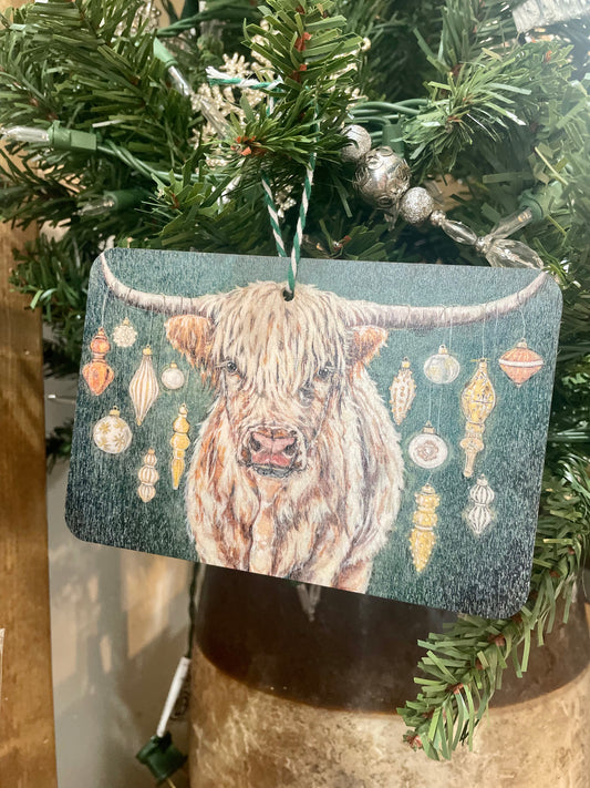 Deck the Horns Ornament