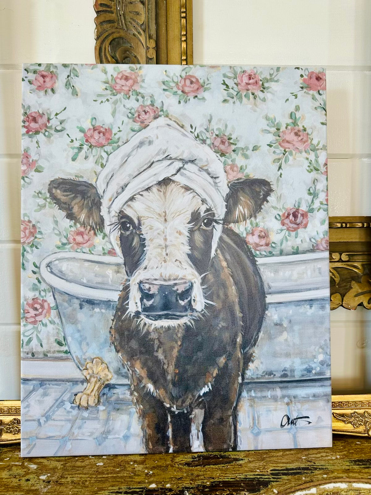 “Just a Girl” Canvas Print