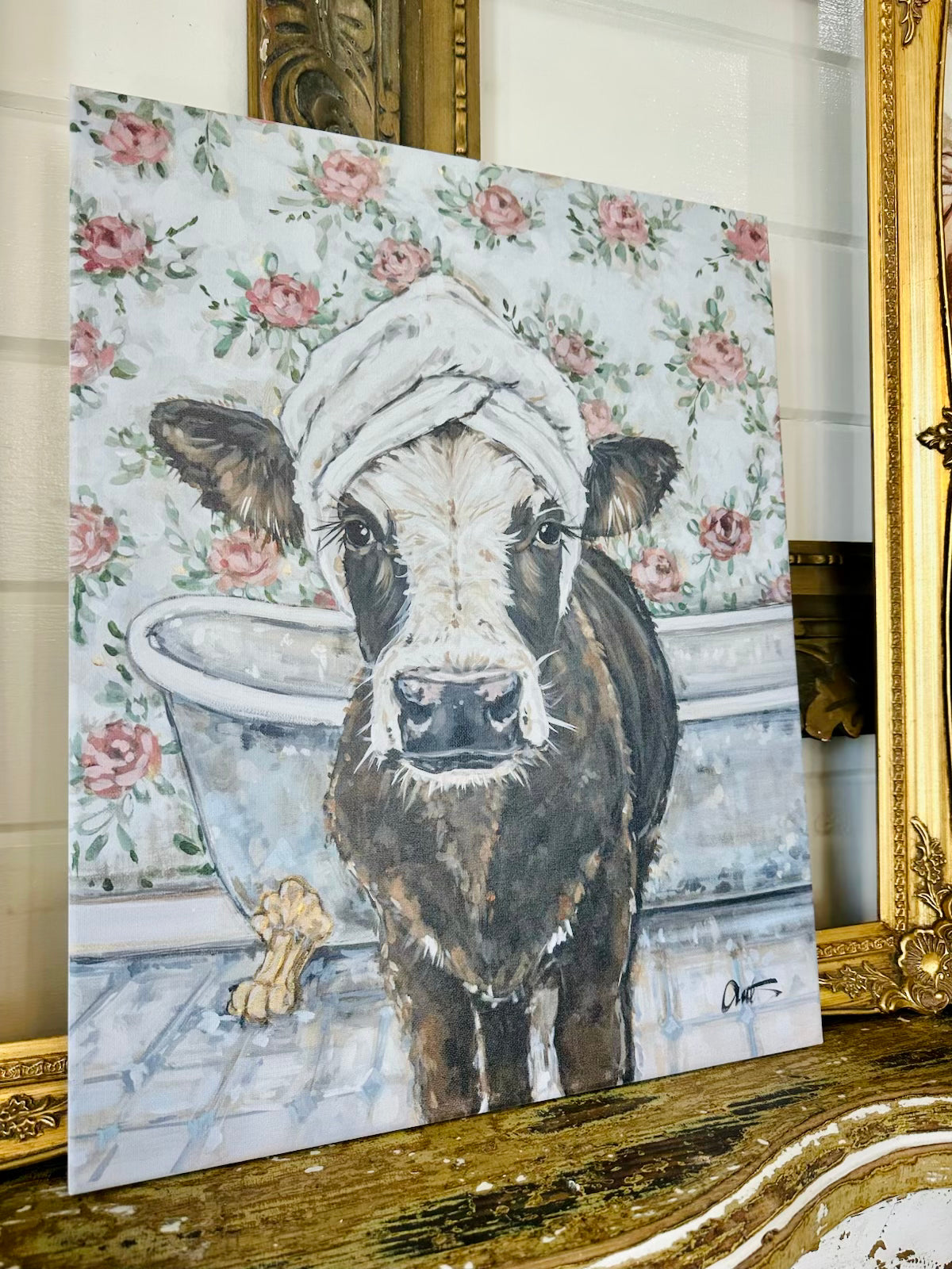 “Just a Girl” Canvas Print