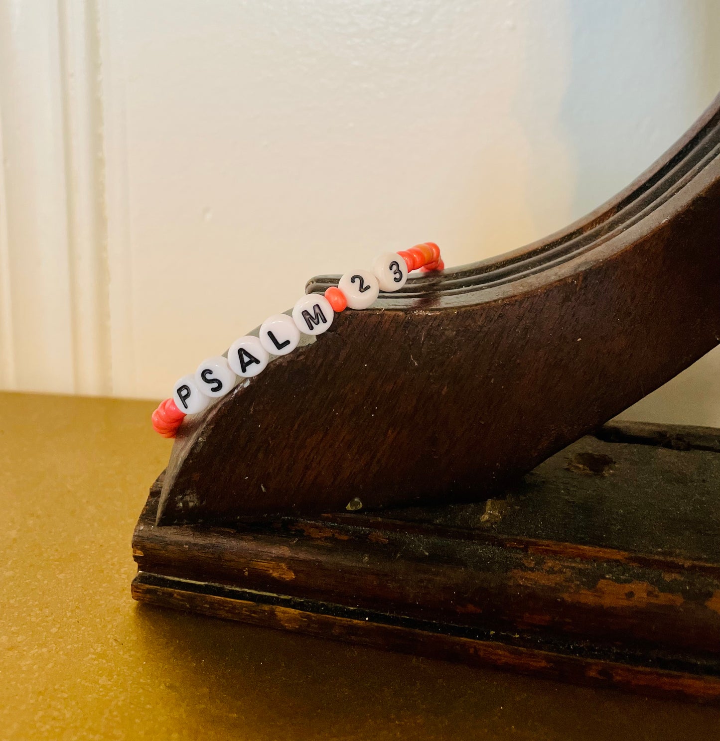 “PSALM 23” Orange Bracelet