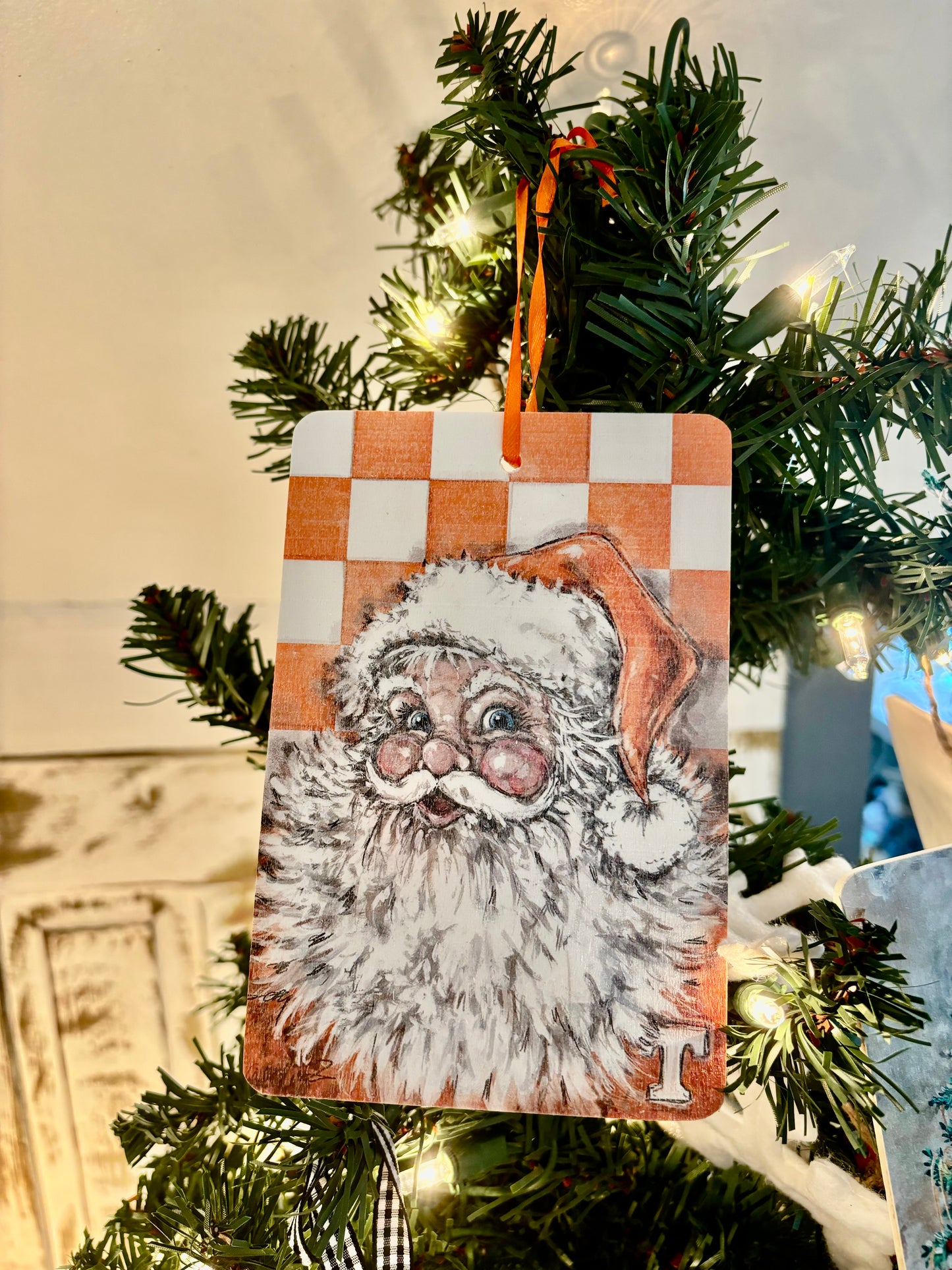 Rocky Top Santa ornament