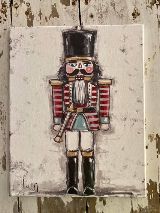 Traditional Nutcracker 11x14