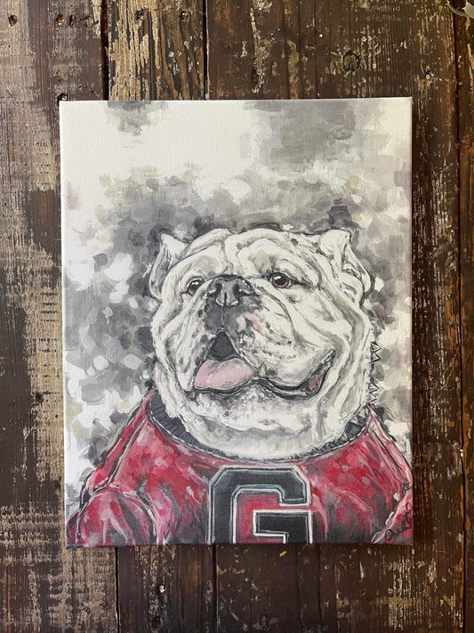 Georgia Bulldog 11x14