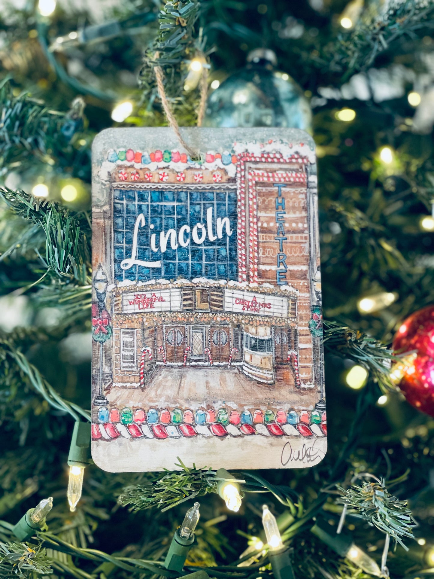 Lincoln Theatre Ornament