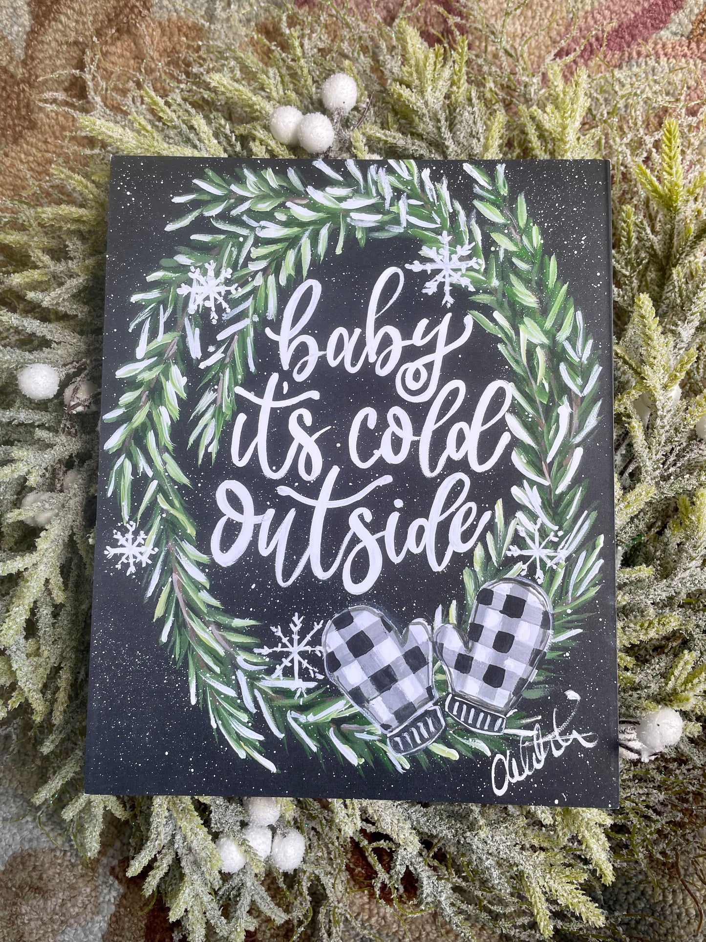 Baby it’s Cold Outside Paper Print 8x10