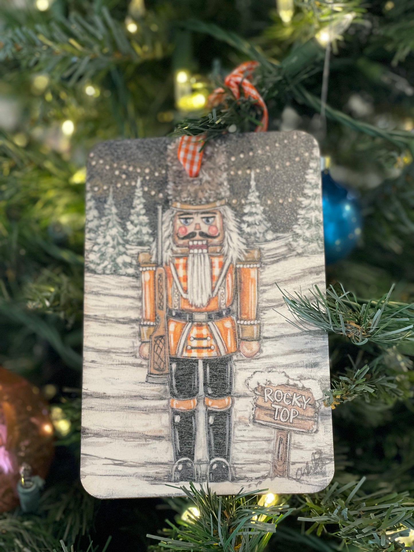 UT Nutcracker Ornament