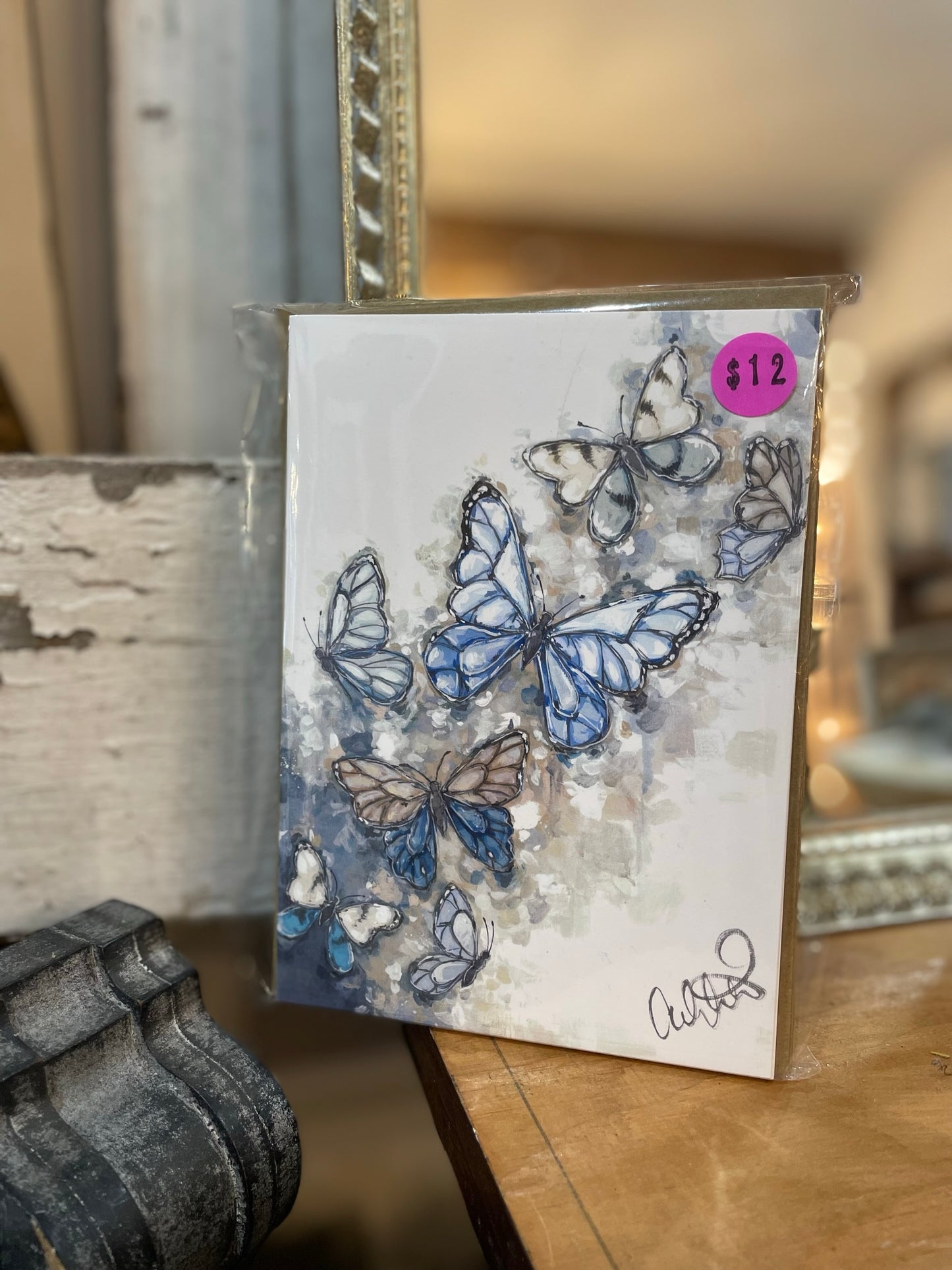 Butterfly Blues Cards