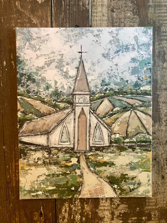 Countryside Church 8x10