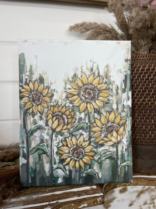 Sunflower Field 16x20