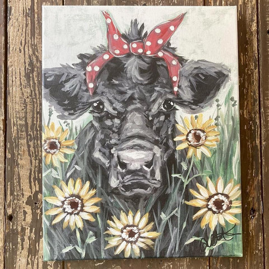 Hard Working Heifer 8x10