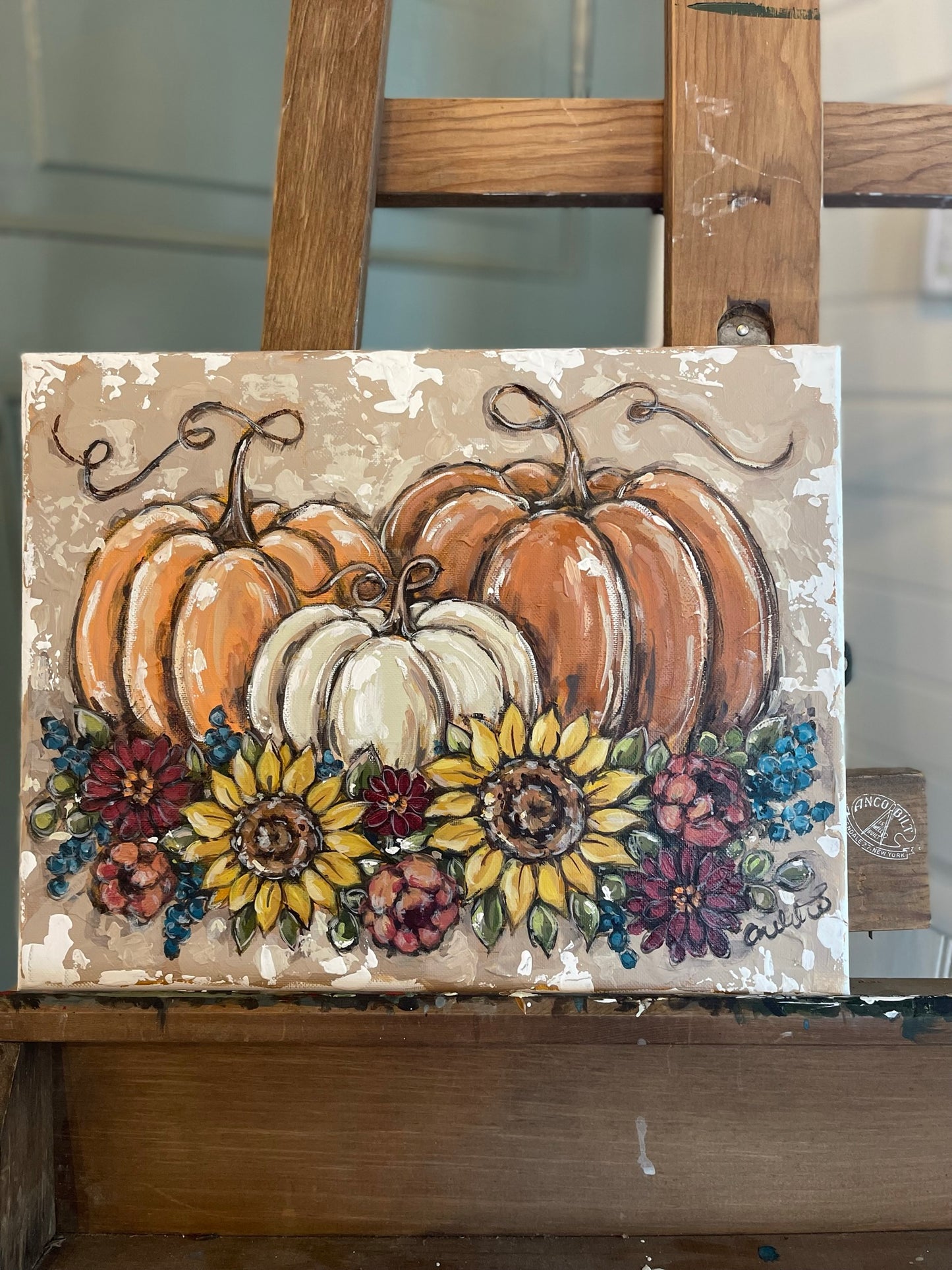 Pumpkins 8x10