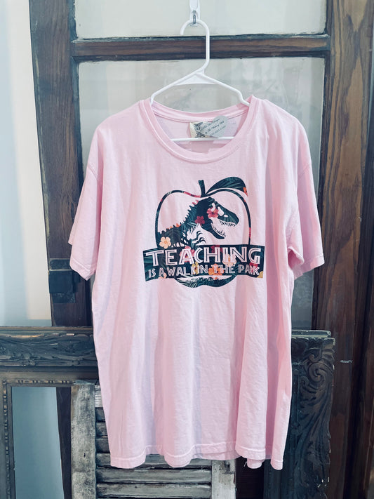 Teaching is a Walk in the Park Short-Sleeve: Large