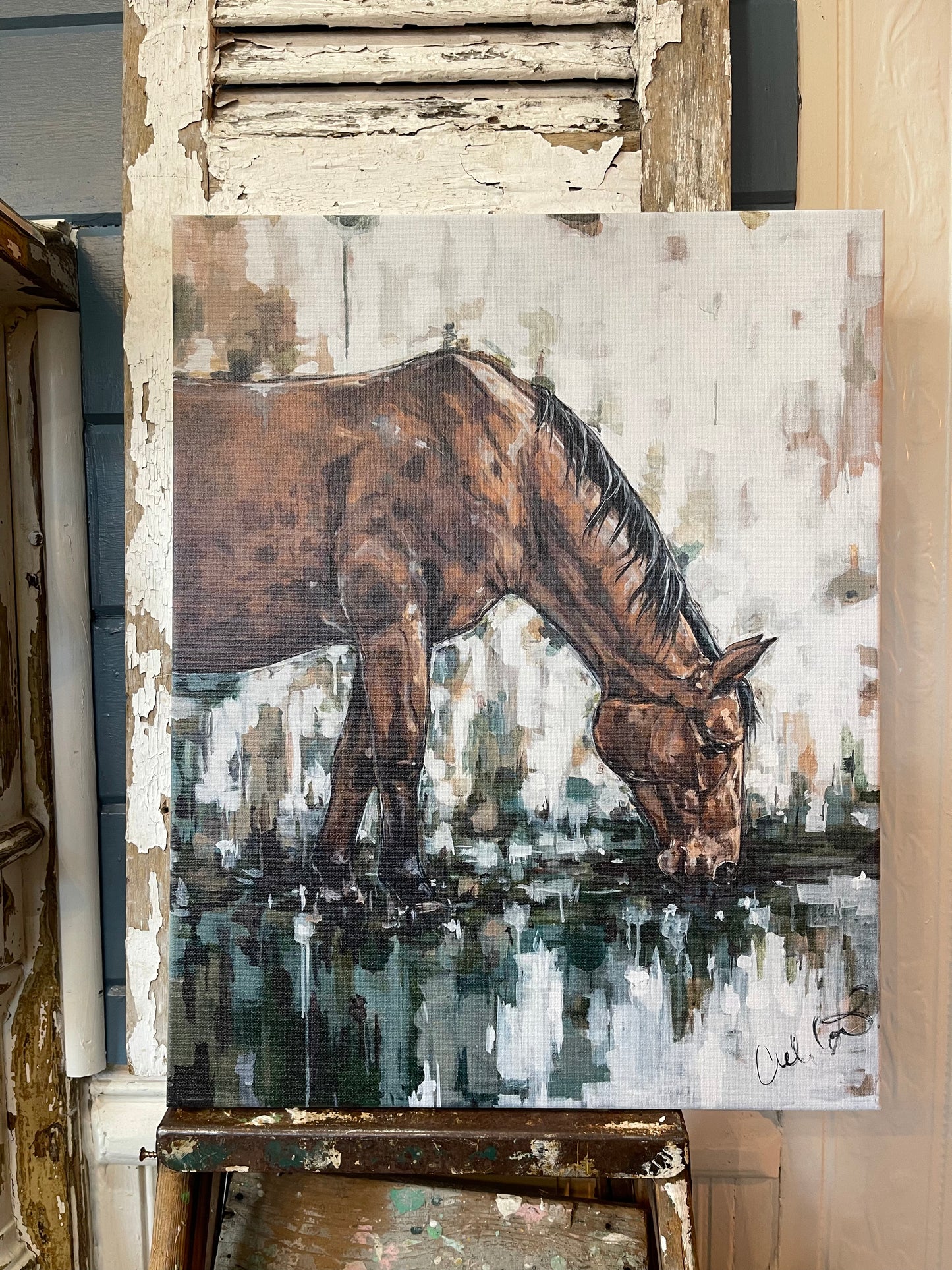 Afternoon Graze 16x20