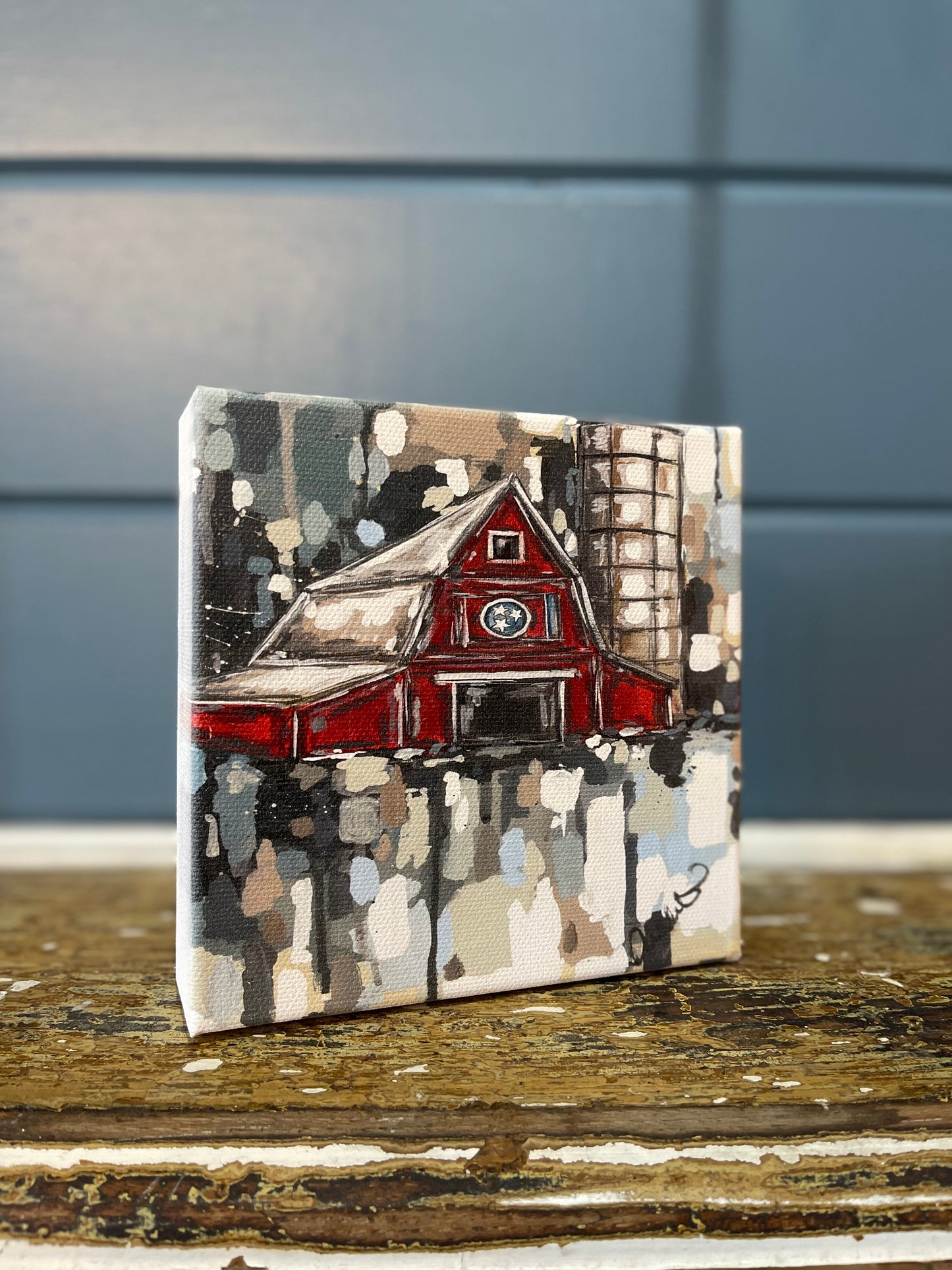 Red Tri-Star Barn 6x6